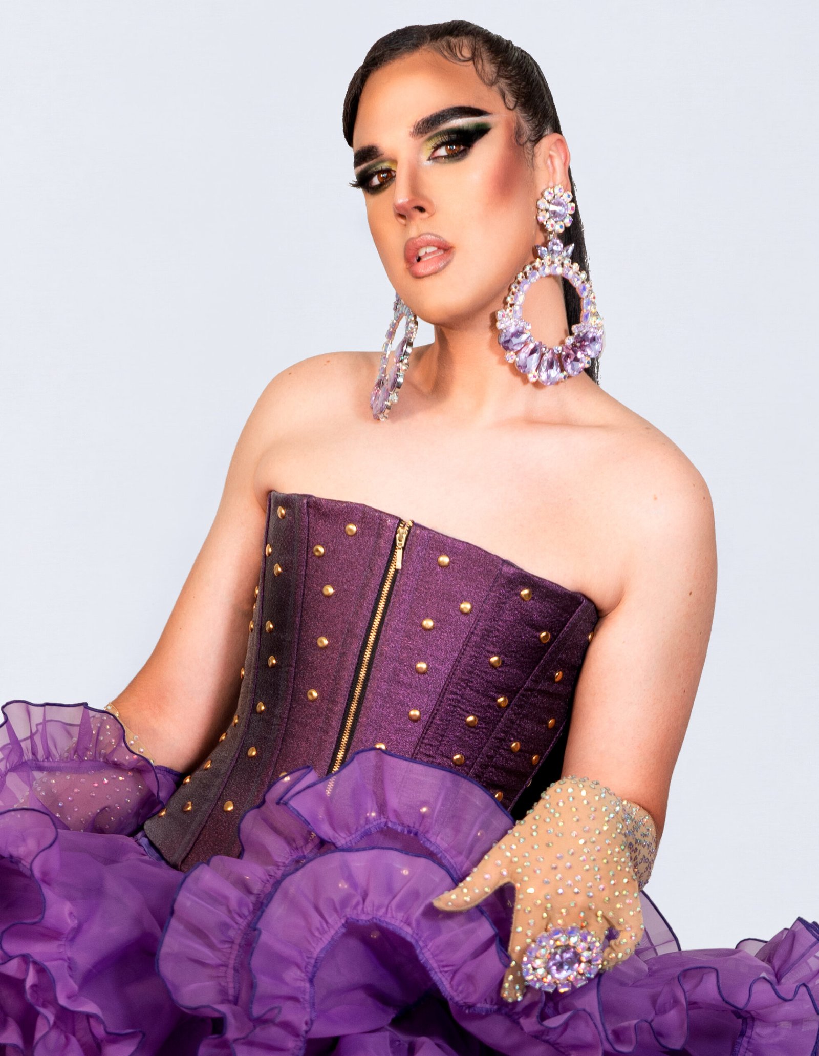 Corset morado - Imagen 4
